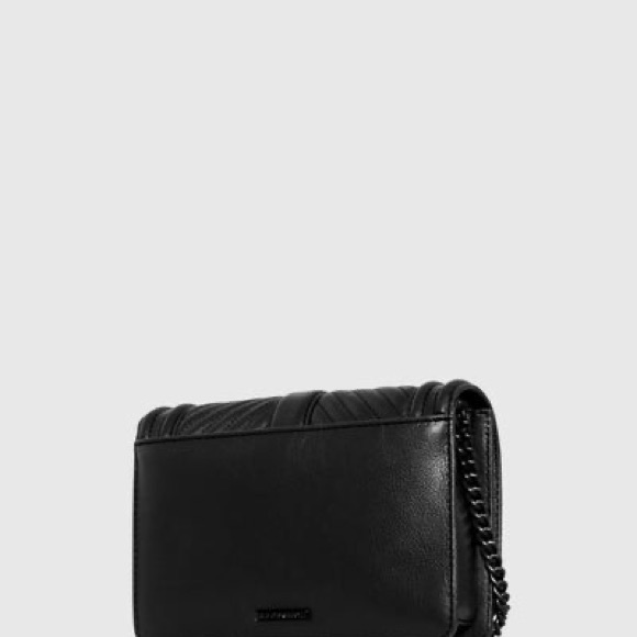 Excellent condition leather all black with black hardware handbag. - Picture 2 of 5